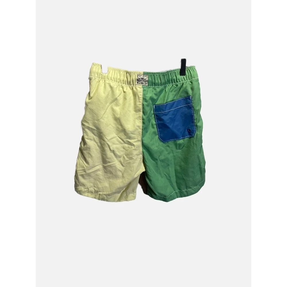 Gap Swim Trunks Kids L (10) Multicolor Colorblock Mesh Lined Board Shorts Surf‎